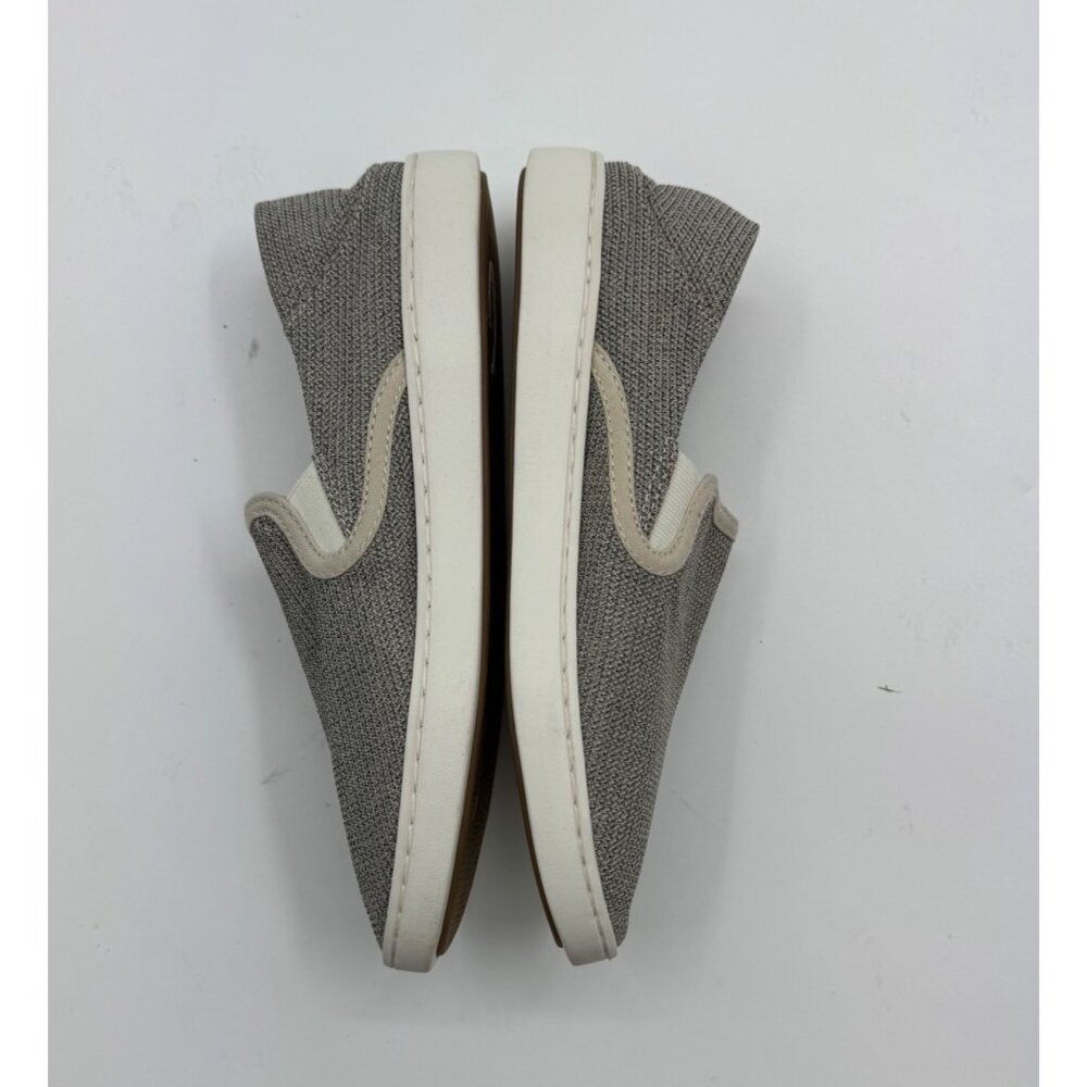 Olukai Pehuea Womens Slip-On Shoes Gray US 8.5 Lightweight Casual Textile & Rubb - Picture 7 of 10